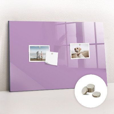 Tableau magnétique enfant Couleur lilas