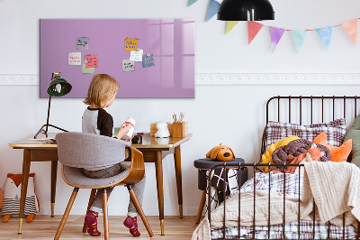 Tableau magnétique enfant Couleur lilas