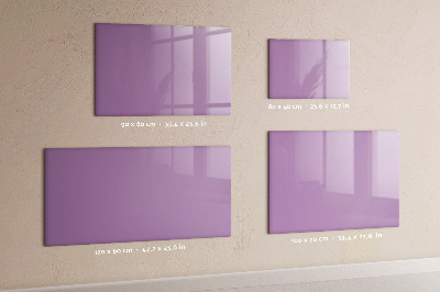 Tableau magnétique enfant Couleur lilas