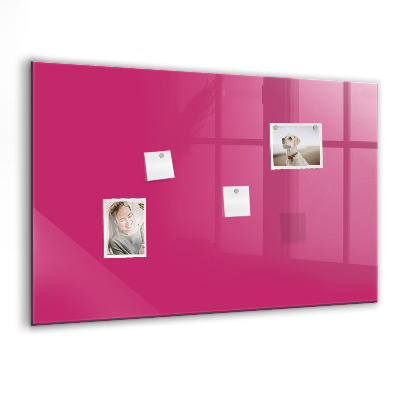 Tableau magnétique enfant Couleur rose intense