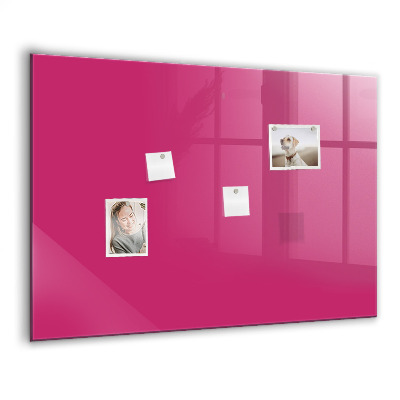 Tableau magnétique enfant Couleur rose intense