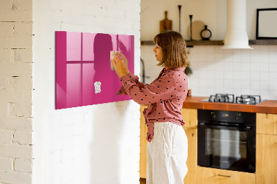 Tableau magnétique enfant Couleur rose intense