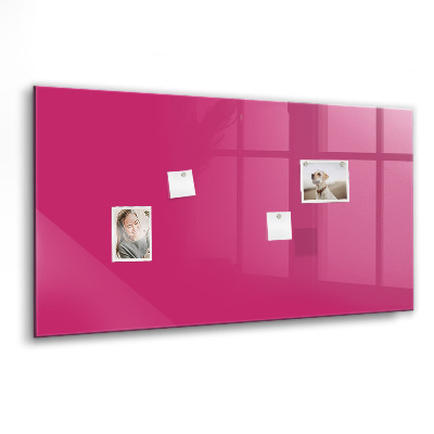 Tableau magnétique enfant Couleur rose intense