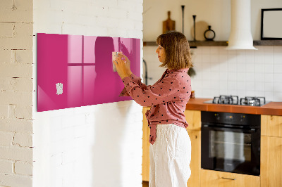 Tableau magnétique enfant Couleur rose intense