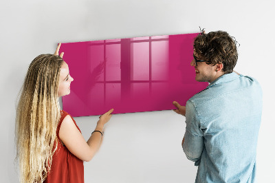 Tableau magnétique enfant Couleur rose intense