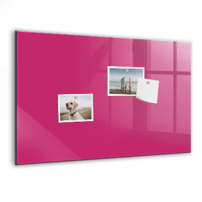 Tableau magnétique enfant Couleur rose intense