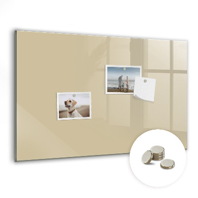 Tableau magnétique enfant Couleur beige
