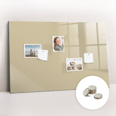Tableau magnétique enfant Couleur beige