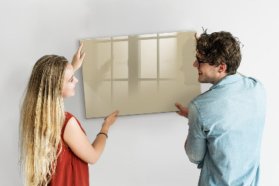 Tableau magnétique enfant Couleur beige