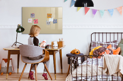 Tableau magnétique enfant Couleur beige