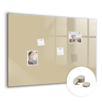 Tableau magnétique enfant Couleur beige