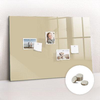 Tableau magnétique enfant Couleur beige