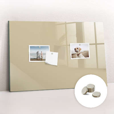 Tableau magnétique enfant Couleur beige