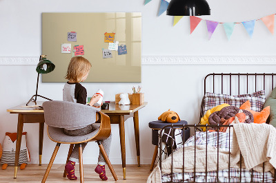 Tableau magnétique enfant Couleur beige