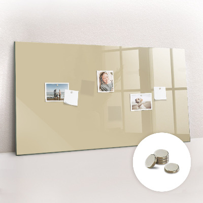 Tableau magnétique enfant Couleur beige
