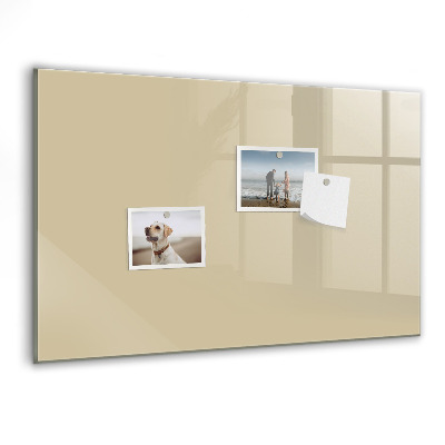 Tableau magnétique enfant Couleur beige