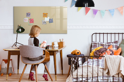 Tableau magnétique enfant Couleur beige