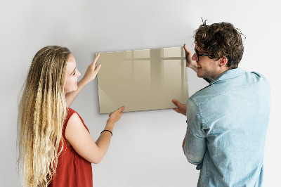 Tableau magnétique enfant Couleur beige