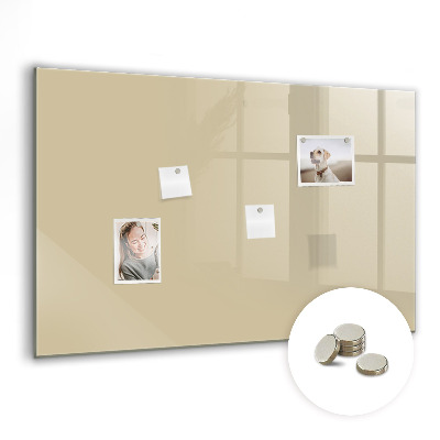 Tableau magnétique enfant Couleur beige