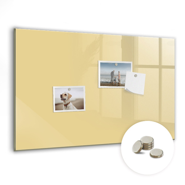 Tableau magnétique enfant Couleur crème