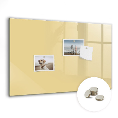 Tableau magnétique enfant Couleur crème
