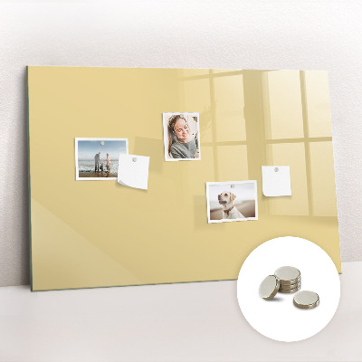 Tableau magnétique enfant Couleur crème