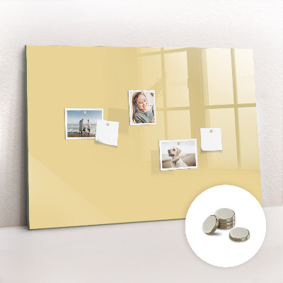 Tableau magnétique enfant Couleur crème