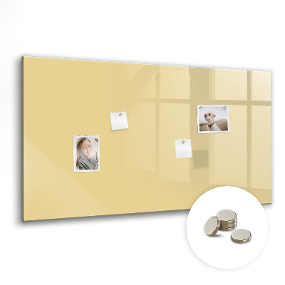 Tableau magnétique enfant Couleur crème