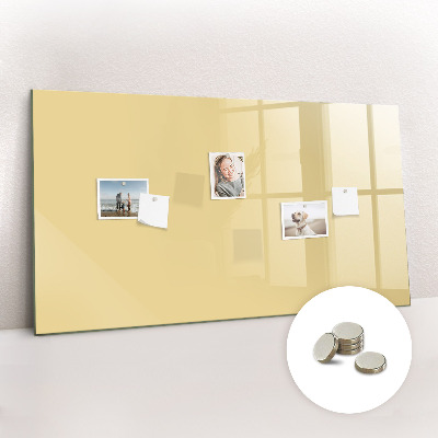 Tableau magnétique enfant Couleur crème