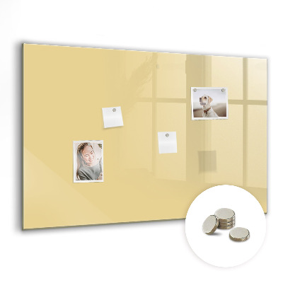 Tableau magnétique enfant Couleur crème