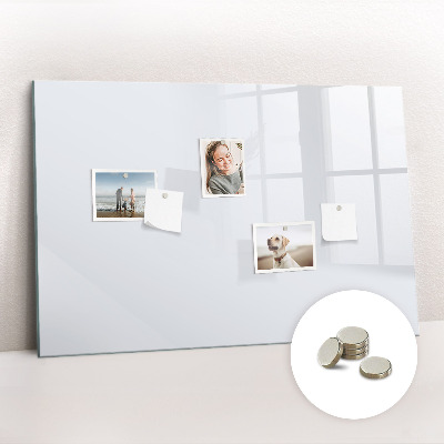 Tableau mural magnétique Couleur : blanc foncé