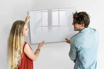 Tableau mural magnétique Couleur : blanc foncé