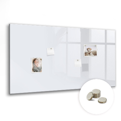 Tableau mural magnétique Couleur : blanc foncé