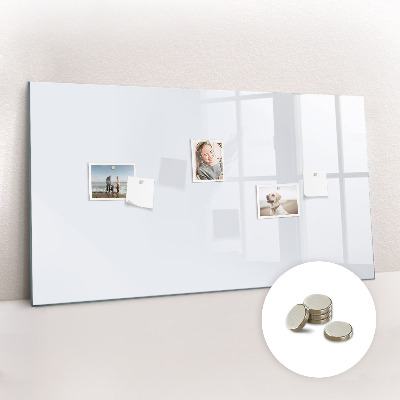 Tableau mural magnétique Couleur : blanc foncé