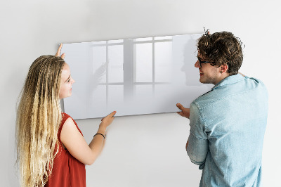 Tableau mural magnétique Couleur : blanc foncé