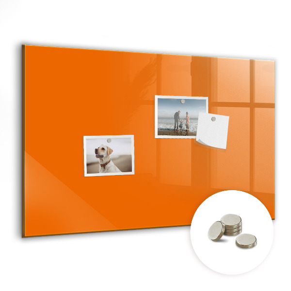 Tableau magnétique enfant Couleur orange