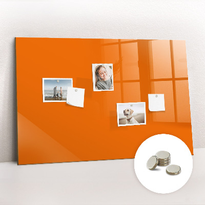 Tableau magnétique enfant Couleur orange