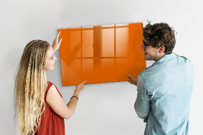 Tableau magnétique enfant Couleur orange