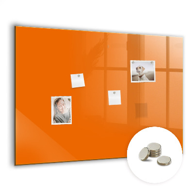 Tableau magnétique enfant Couleur orange