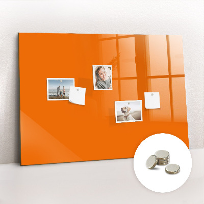Tableau magnétique enfant Couleur orange