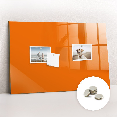 Tableau magnétique enfant Couleur orange