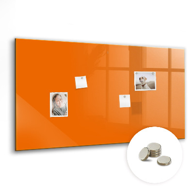 Tableau magnétique enfant Couleur orange