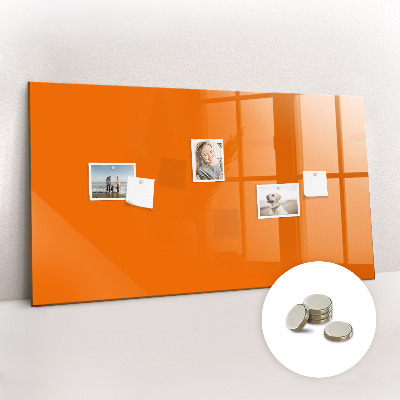 Tableau magnétique enfant Couleur orange