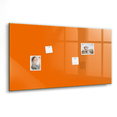 Tableau magnétique enfant Couleur orange