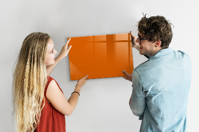 Tableau magnétique enfant Couleur orange