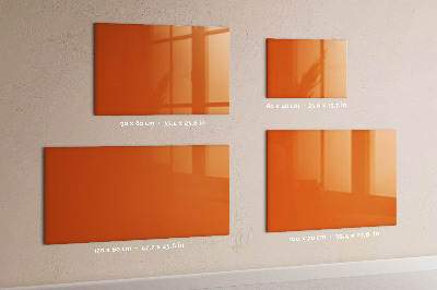 Tableau magnétique enfant Couleur orange