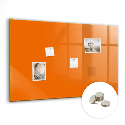 Tableau magnétique enfant Couleur orange