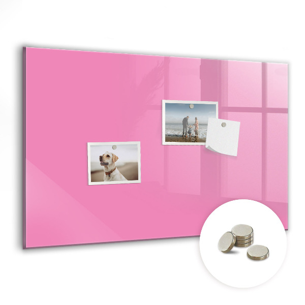 Tableau magnétique enfant Couleur rose