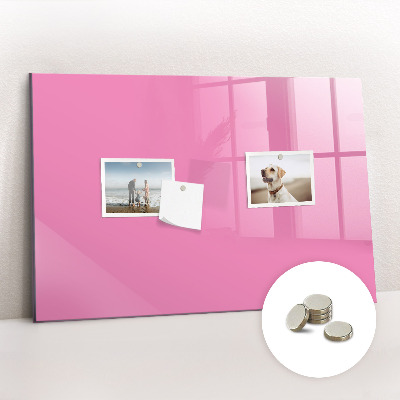 Tableau magnétique enfant Couleur rose