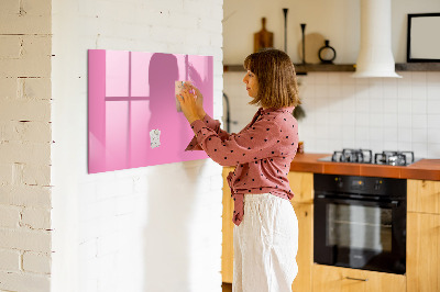 Tableau magnétique enfant Couleur rose